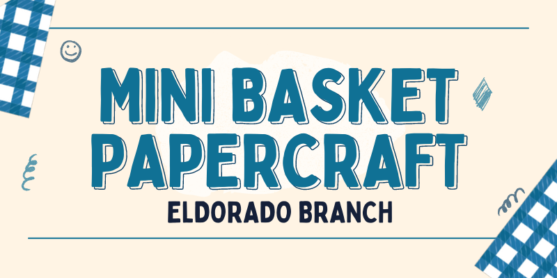 Mini Basket Papercraft Eldorado