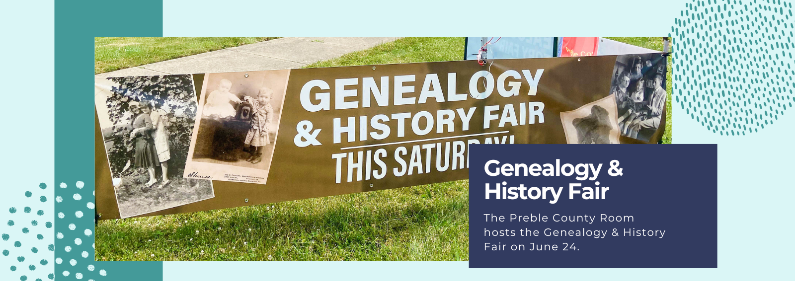 Genealogy and History Fair June 24